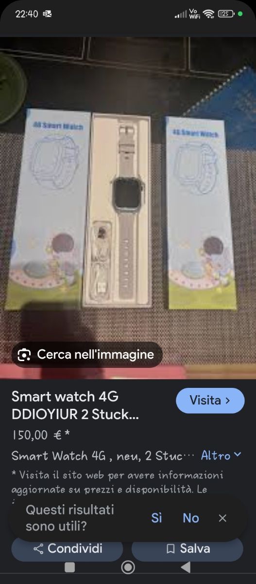 Smartwatch DDI 4G Silver