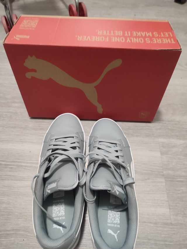 Zapatillas Puma grises