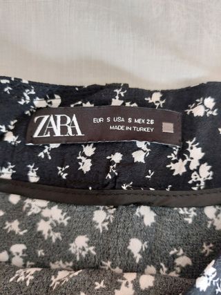 Falda pantalón floral