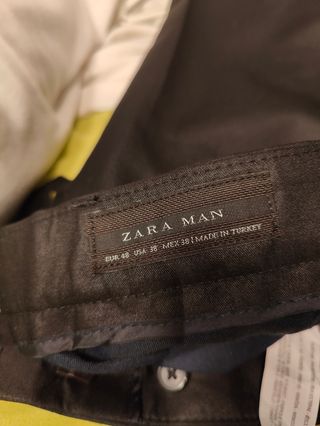 Traje Hombre Negro ZARA MAN
