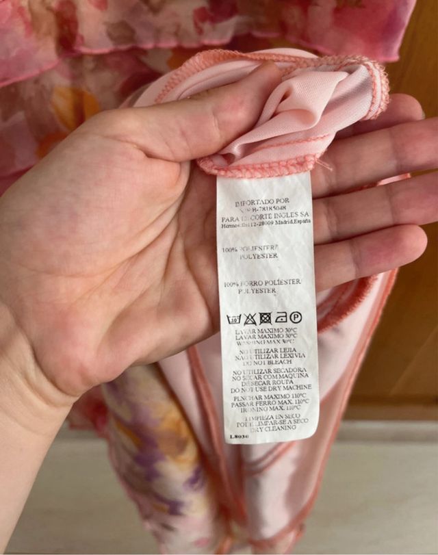 Vestido de fiesta floral Zendra 