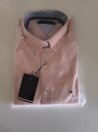 Camisa Tommy Hilfiger Caballero Rosa