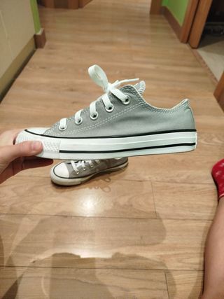 Converse All Star Grises EL PRECIO SE PUEDE HABLAR