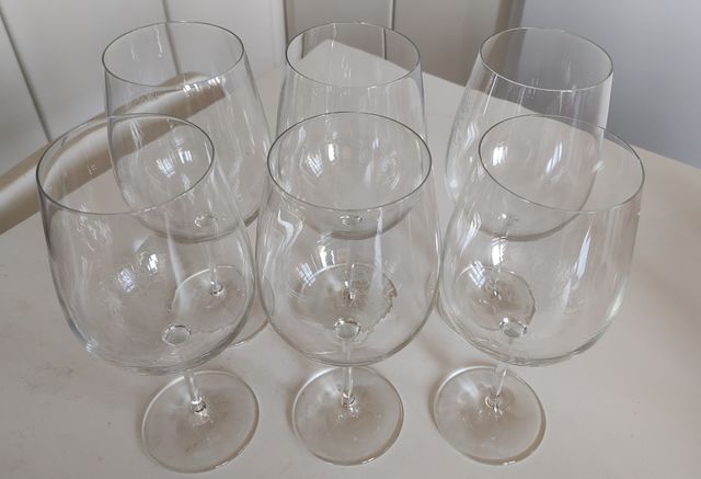 6 copas de vino de cristal Bodegas Viñasoro