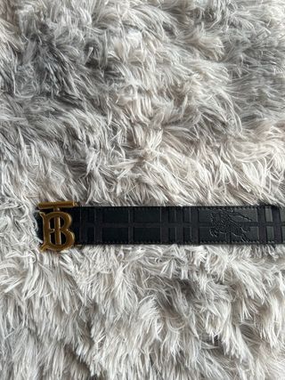 cintura bb con logo dorato