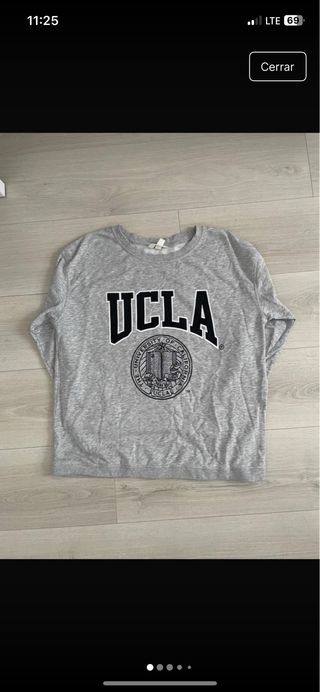 Sudadera H&M UCLA Talla S