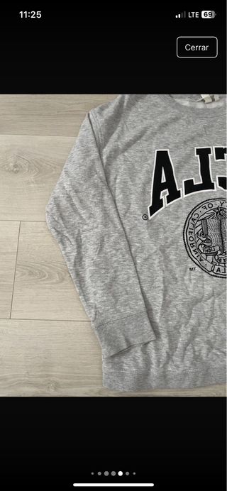 Sudadera H&M UCLA Talla S