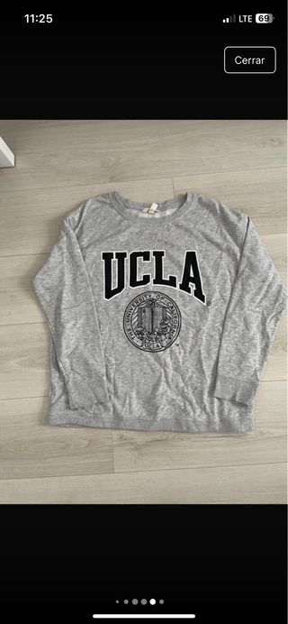 Sudadera H&M UCLA Talla S