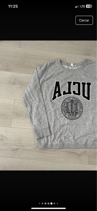 Sudadera H&M UCLA Talla S