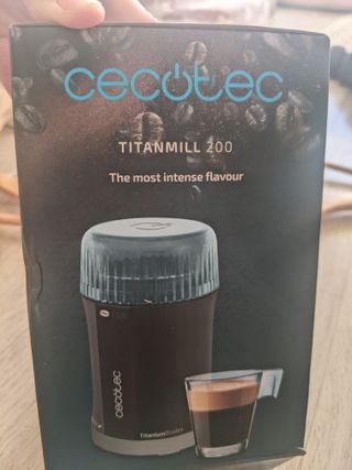 Cecotec Molinillo Café Titanium Blades