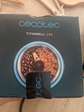 Cecotec Molinillo Café Titanium Blades
