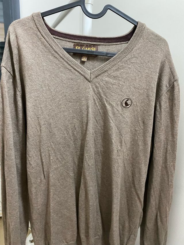 Jersey El Ganso V-neck Marrón
