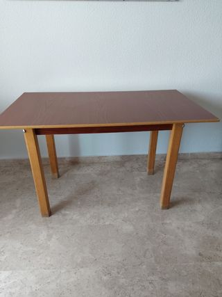 Mesa de madera 120 x 70 cm 
