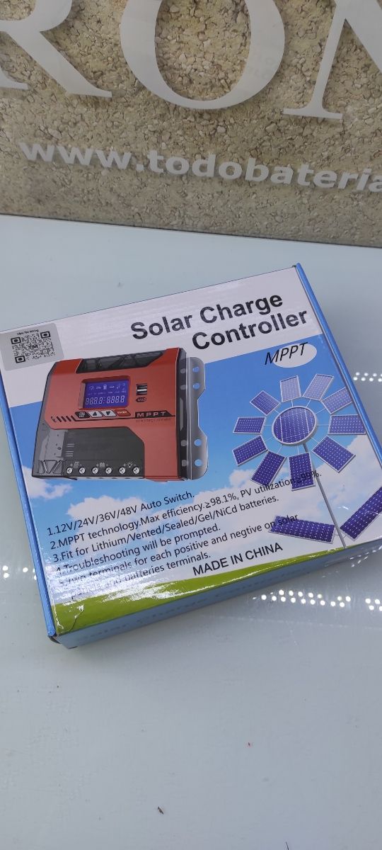 Regulador Solar MPPT 12V/24V/36V/48V
