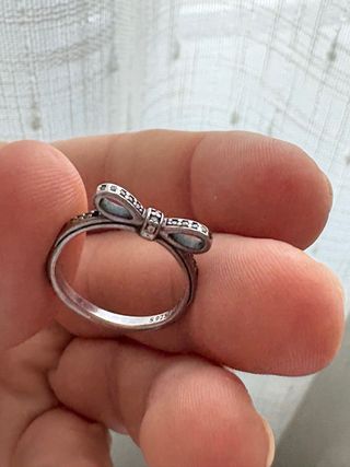 Anillo Lazo Pandora Plata