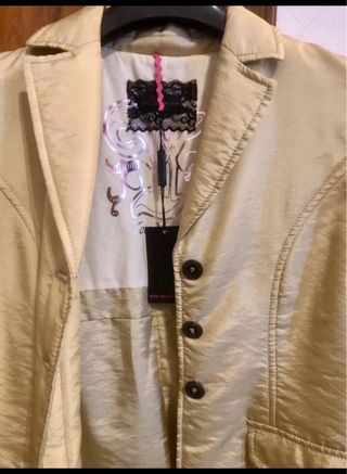 Giacca donna You Young Coveri oro nuova