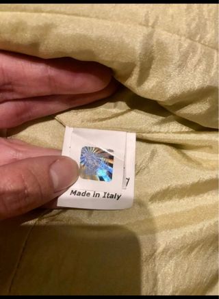 Giacca donna You Young Coveri oro nuova