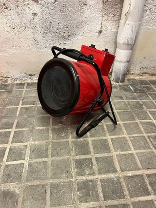 Calefactor Eléctrico Cañón Rojo