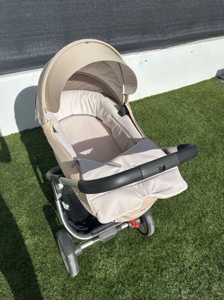 Carrito Stokke Crusi + Silla coche Britax Römer