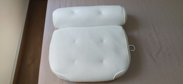 Cojín de Bañera Blanco/Beige