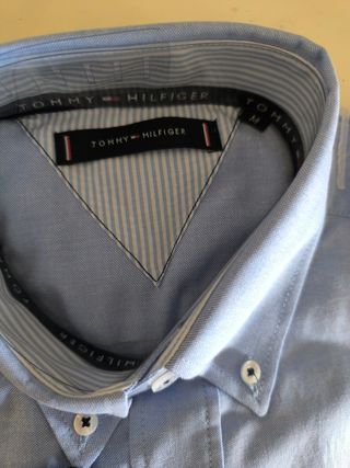 Camisa Tommy Hilfiger Caballero Azul Talla M