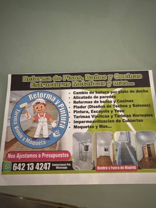 Servicio de Reforma y Pintura