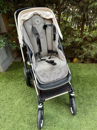 Bugaboo Fox 2 Capazo+Silla Verde, capota cruda.