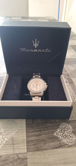 Orologio Maserati oro e argento