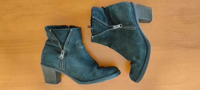 Botines negros elegantes