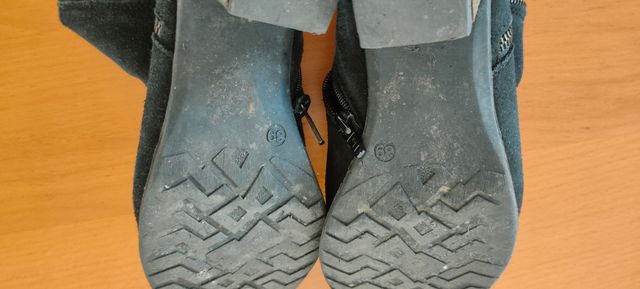 Botines negros elegantes