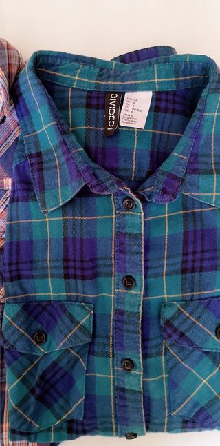 3 Camisas Mujer Talla XS/34