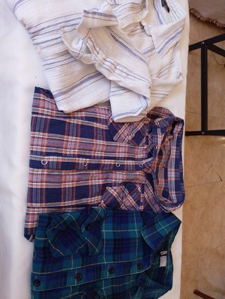 3 Camisas Mujer Talla XS/34