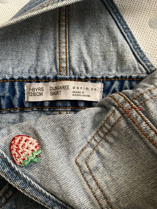 Peto corto niña talla 7-8