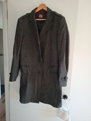 Abrigo Zara Gris