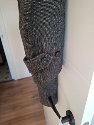 Abrigo Zara Gris