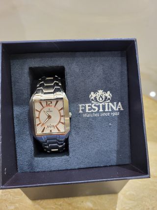 Reloj Festina Plata