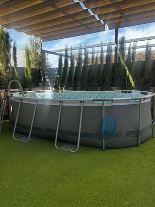 Piscina Tubular Ovalada 4,27x2,50x1m
