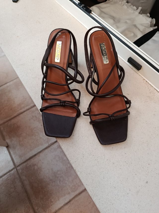 Zapatos de tacón GIANNI CHIARINI marrones talla 38