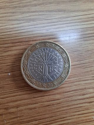 Moneda 2 Euros Francia 1999