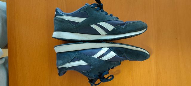 Zapatos Reebok Casual Azules y Grises