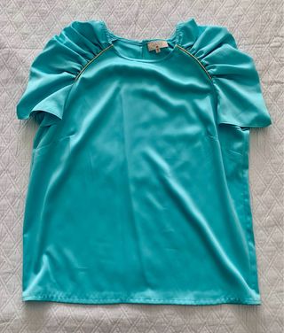 Blusa turquesa Coosy talla S