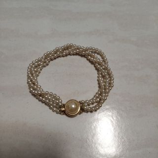 Pulsera de perlas de Mallorca estilo vintage