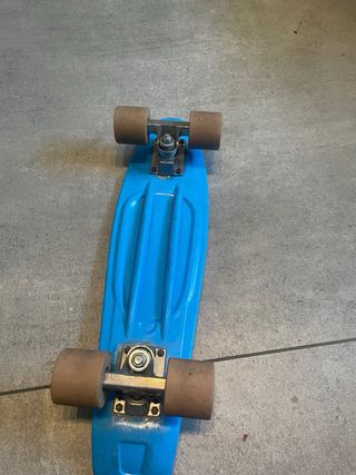 Skateboard blu