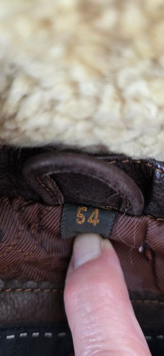 Chaquetón de piel para hombre