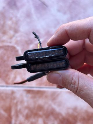 Intermitentes Delanteros Harley Davidson Bajo Piña