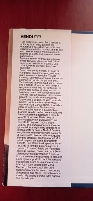  Zana Muhsen Vendute! l'odissea di due sorelle