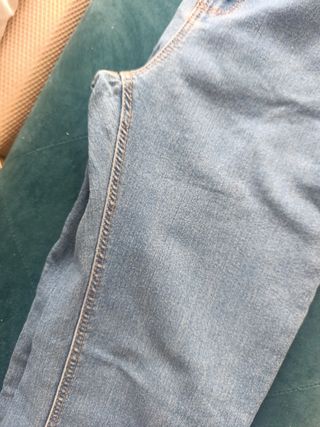 Pantalón pitillo Pull & Bear azul