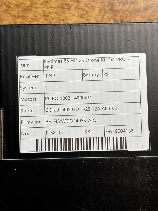 Flywoo Flytimes 85 fpv Drone