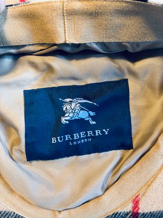 Gorra Plana Burberry Vintage Talla L/XL (58-60 cm)