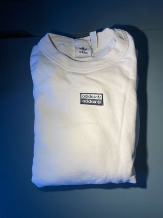 Sudadera Adidas Blanca